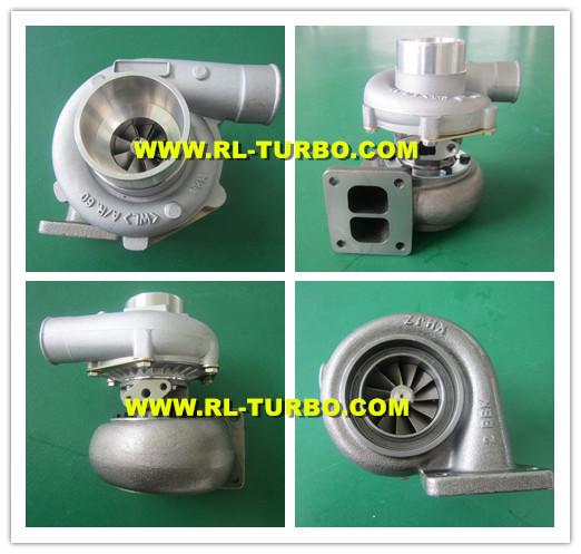 Turbocharger TO4B53 6137-82-8200 465044-0261 465044-0037 for PC220-1 S6D105